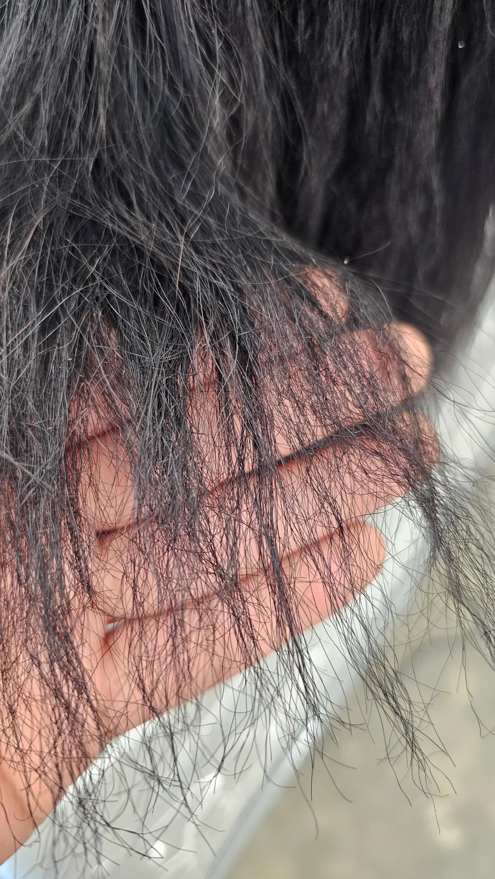 평택에서 비산동 미용실 리턴헤어를 찾아오신 50대 여성, 2번 탄머리 복구매직으로 변신!